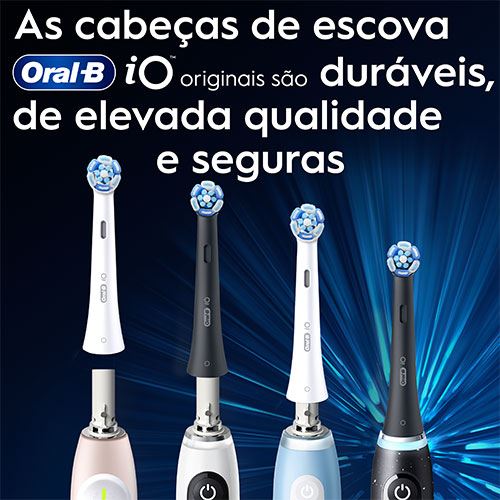 Recargas para Escovas de Dentes Elétrica Oral-B iO Ultimate Clean - Preto - 6 Unidades - Image 6