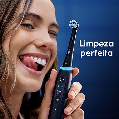 Recargas para Escovas de Dentes Elétrica Oral-B iO Ultimate Clean - Preto - 6 Unidades - Image 8