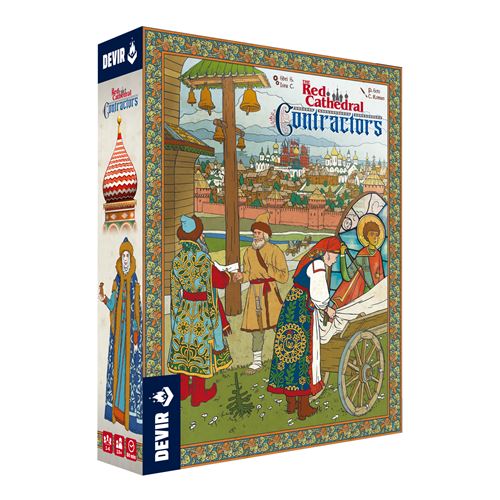 Jogo de Tabuleiro Red Cathedral: Contractors