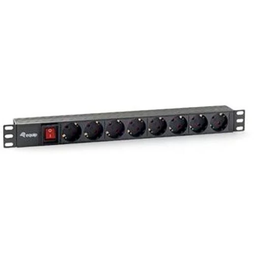 Régua Birch 8 Tomadas - Preto - 1.8m