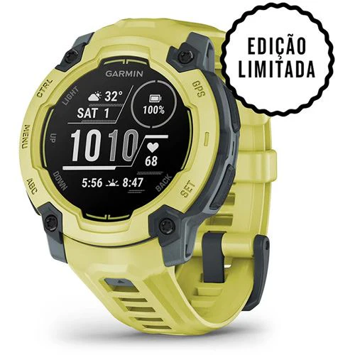 Relógio Desportivo Garmin Instinct E 45mm - Electric Lime