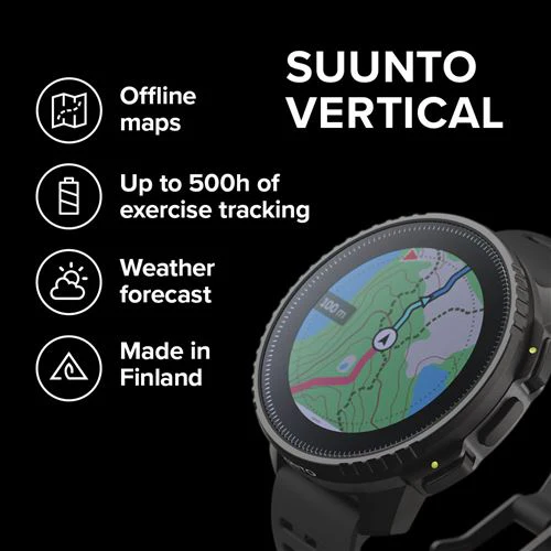Relógio Desportivo Suunto Vertical - All Black - Image 8