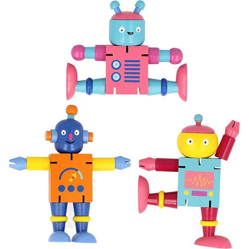 Robot Articulado em Madeira - Keycraft | Nature & Découvertes - Envio Aleatório