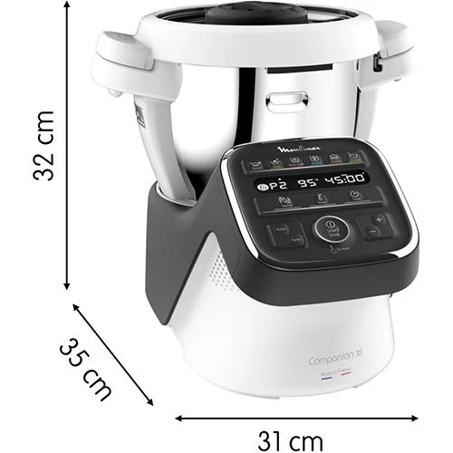 Robot Multifunções Moulinex Companion XL HF80C8PTS com Acessório Cortador/Ralador - Image 2