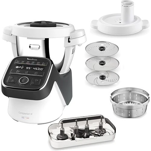 Robot Multifunções Moulinex Companion XL HF80C8PTS com Acessório Cortador/Ralador - Image 3
