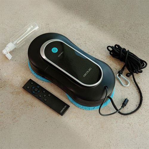 Robot de Limpeza Janelas Cecotec Windroid 1090 Double Spray | 75 Ml. | Preto - Image 3