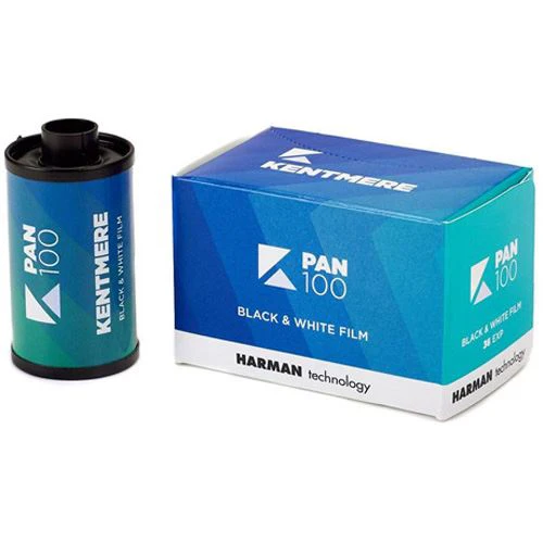 Rolo Preto e Branco Harman by Ilford Kentmere Pan 100 135/36 Exp