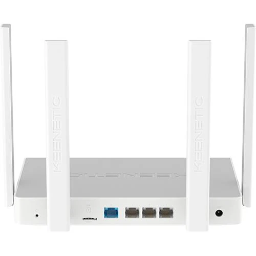 Router Keenetic Hero 4G+ (KN-2311) AX1800 Mesh Wi-Fi 6 4G + | Branco | Cinzento - Image 5