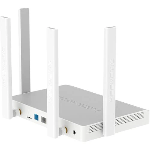 Router Keenetic Hero 4G+ (KN-2311) AX1800 Mesh Wi-Fi 6 4G + | Branco | Cinzento - Image 6