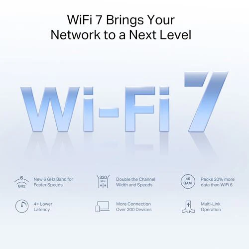 Router Mercusys Halo H47BE Mesh BE9300 Wi-Fi 7 Tri-Band - Pack 2 - Image 5