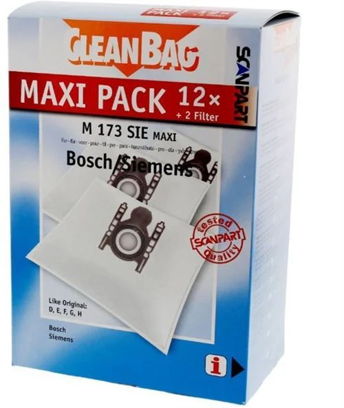 Sacos de Aspirador Scanpart Cleanbag M173Sie - Outlet - Grade A