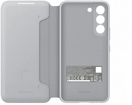 Samsung Galaxy S22 LED View Cover Cinza Clara - Image 5