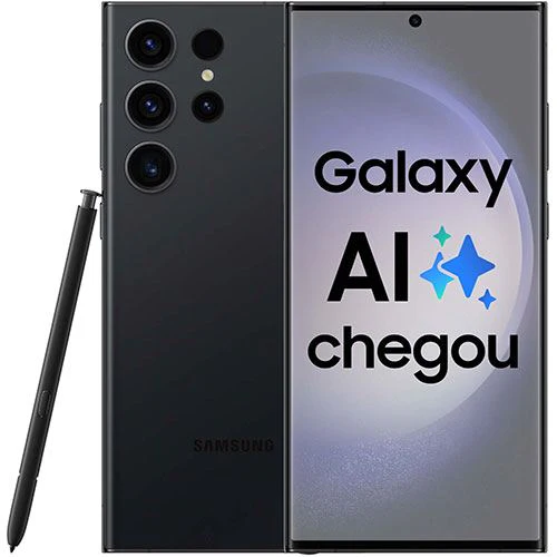 Samsung Galaxy S23 Ultra 5G 256GB - Preto - Recondicionado - REtech - Grade A