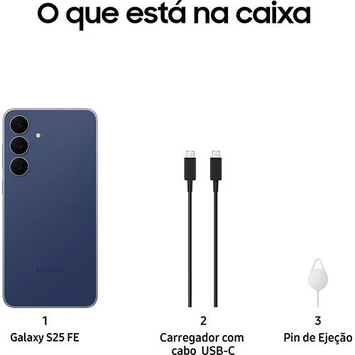 Samsung Galaxy S25 FE - 512GB - Azul Marinho - Image 7