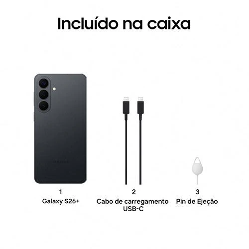 Samsung Galaxy S26+ - 512GB - Preto - Image 6