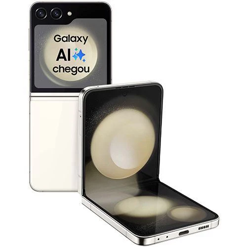 Samsung Galaxy Z Flip5 5G - 256GB - Cream - Recondicionado - REtech - Grade B