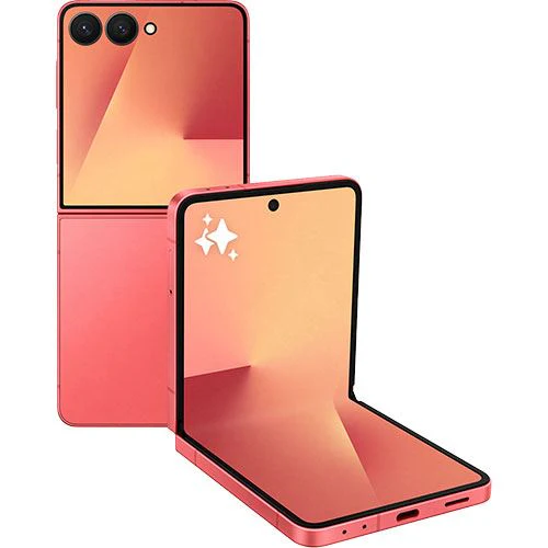 Samsung Galaxy Z Flip7 - 256GB - Vermelho Coral