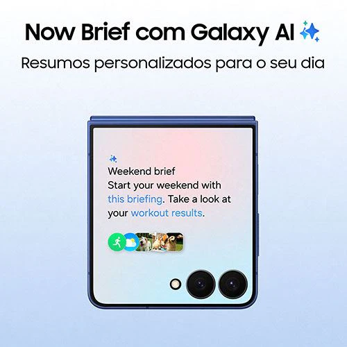 Samsung Galaxy Z Flip7 - 512GB - Azul Escuro - Image 4