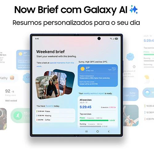 Samsung Galaxy Z Fold7 - 256GB - Cinza Escuro - Image 5