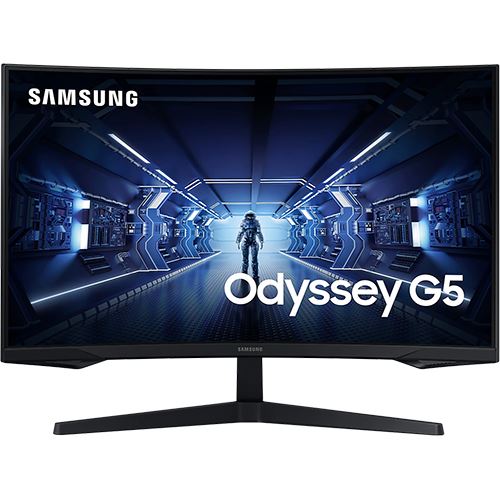 Monitor Gaming Curvo Samsung Odyssey G5 | 32'' | 144 Hz | QHD | Preto