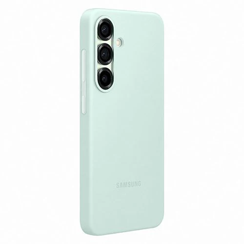 Capa de Silicone Samsung para Galaxy S25 - Menta - Image 4