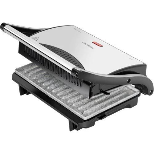 Sanduicheira Cecotec Rock’n Grill | 700 W | Aço e Preto - Outlet - Grade A