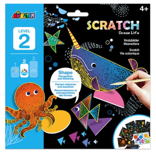 Scratch, a Arte de Raspar  - Nível 2: Vida no Oceano - Avenir