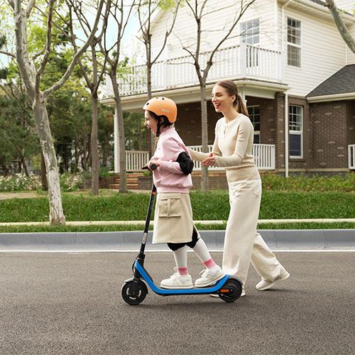 Trotinete Elétrica Ninebot KickScooter C2 Lite By Segway - 120W - Azul | Preto - Image 10