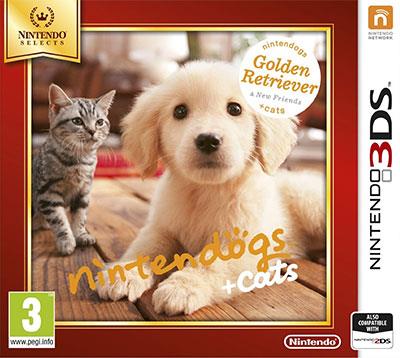 Selects Nintendogs + Cats: Golden Retriever 3DS