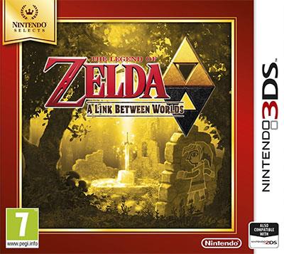Selects The Legend of Zelda: A Link Between Worlds - 3DS
