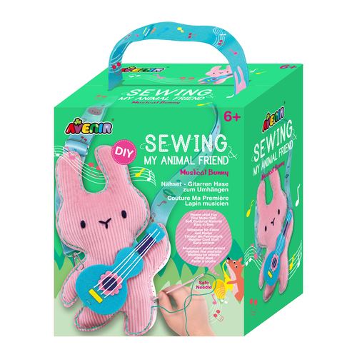 Sewing | Kit de Costura O Meu Primeiro Amigo: Bunny Músico - Avenir