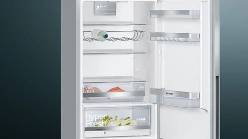 Frigorífico Combinado Siemens KG36EAICA | 186x60x65 cm | 214 L | C | Aço inoxidável - Image 4