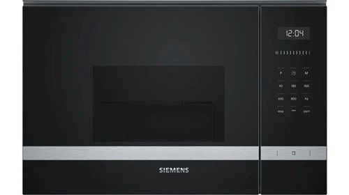 Micro-ondas Encastrável Siemens iQ500 BE525LMS0 | 20 L | 800 W | Aço inoxidável