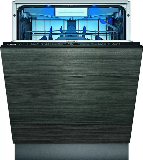 Máquina de Lavar Loiça Encastrável Siemens SN97YX01CE | 14 talheres | 60 cm | B | Madeira