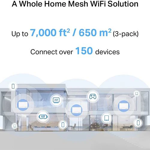 Sistema Wi-Fi Mercusys Halo H25BE BE3600 Dual-Band Wi-Fi 7 Gigabit Whole Home- 3 uni - Image 4
