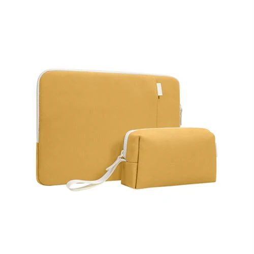 Sleeve para MacBook Pro 14" + Bolsa Tomtoc Defender - Amarela