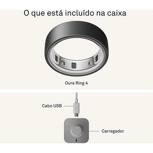 Smart Ring Oura Ring4 - Stealth - Tamanho 12 - Image 5