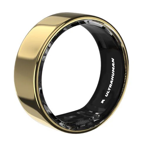 Smart Ring Ultrahuman Ring Air - Bionic Gold -Tamanho 12 (22.30 mm)