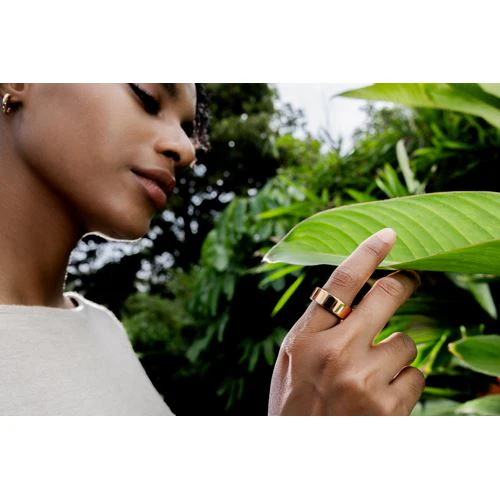 Smart Ring Ultrahuman Ring Air - Bionic Gold -Tamanho 7 (18.09 mm) - Image 7