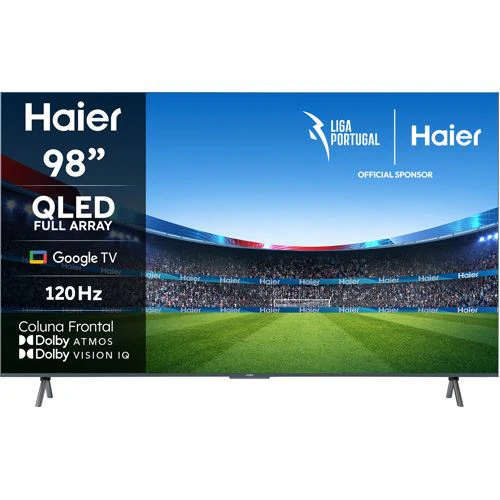 Smart TV Android Haier 98" QLED UHD 4K H98S900UX - 249cm