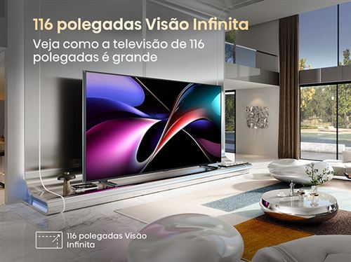 Smart TV Hisense 116" UHD 4K RGB Mini-LED 116UXQ - 295 cm - Image 5