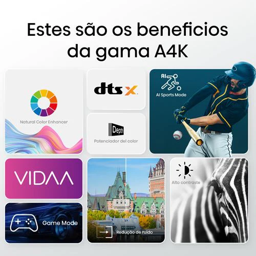 Smart TV Hisense 32" HD 32A4K - 81cm - Image 7
