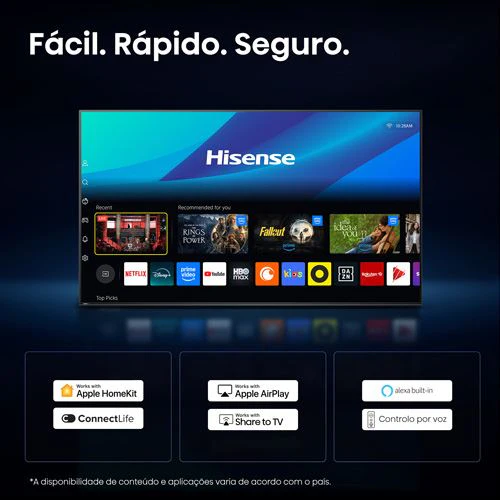 Smart TV Hisense 50" LED UHD 4K 50A6S - 127cm - Image 9
