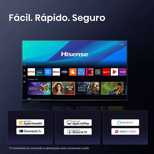 Smart TV Hisense 50" Mini-LED UHD 4K 50U7Q - 127 cm - Image 9