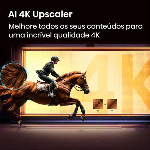 Smart TV Hisense 50" QLED UHD 4K 50E7S - 127cm - Image 6