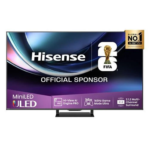 Smart TV Hisense 55" Mini-LED UHD 4K 55U7Q PRO - 140 cm - Outlet - Grade A