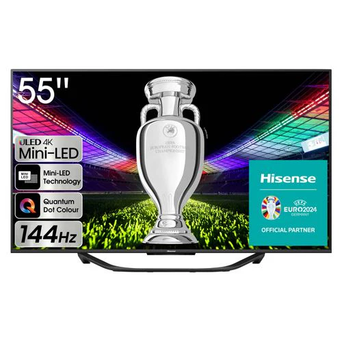 Smart TV Hisense 55" Mini LED UHD 4K 55U7KQ - 140cm