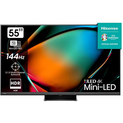 Smart TV Hisense 55" Mini LED UHD 4K 55U8KQ - 140cm