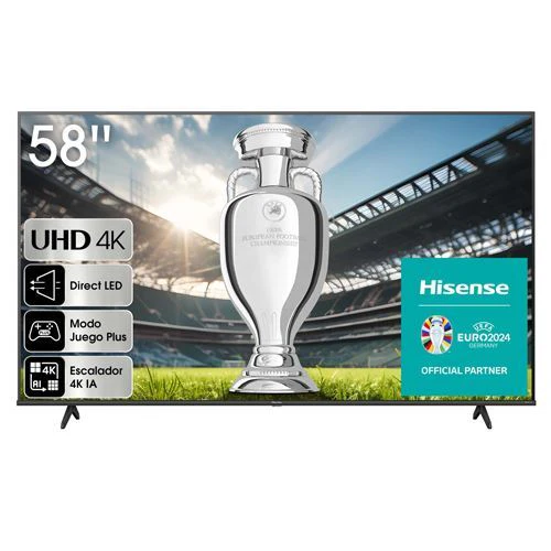 Smart TV Hisense 58" UHD 4K 58A6K - 146cm - Outlet - Grade A