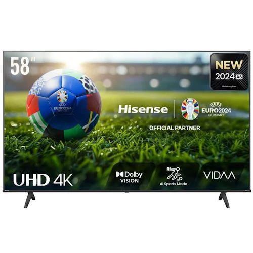 Smart TV Hisense 58" UHD 4K 58A6N - 146cm - Outlet - Grade A